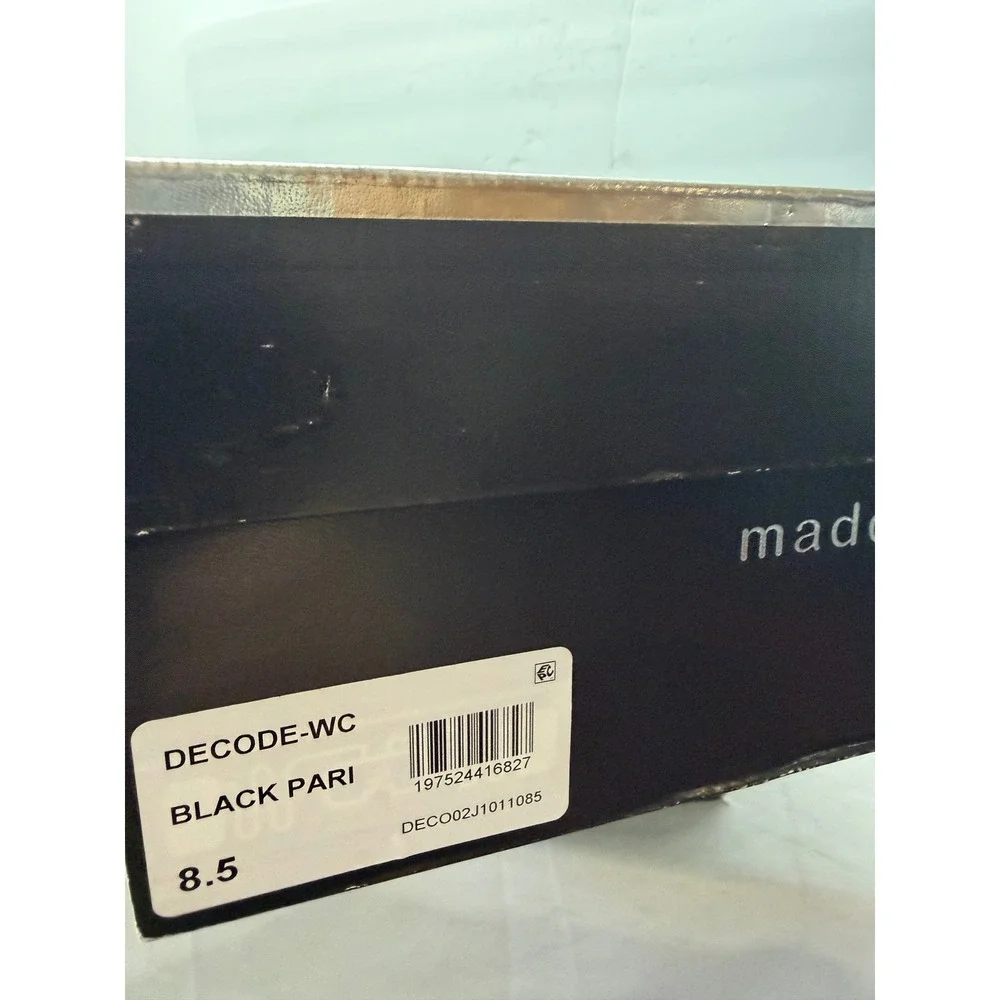 Madden Girl Women's Decode Over-The-Knee Dress Boots Black Size 8.5 NWT/BOX